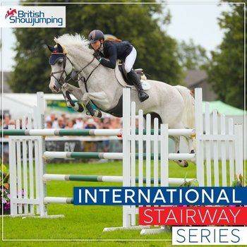 Gemma Ellison takes her maiden win in the International Stairway at Royal Norfolk Show Gemma Ellison takes her maiden win in the International Stairway at Royal Norfolk Show